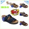 Mode komfort sommarkork tofflor män kvinnor lägenheter sandaler unisex casual skor strand tofflor flip flops lyxdesigner tofflor glider 36-45 euro