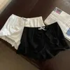 Pantaloni di sicurezza anti -bagliori estivi per abbigliamento da donna con pizzo per abbigliamento da esterno studente