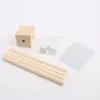 8 Set en bois bébé mobile jouet décor room de chambre de berceau de bricolage bricolage