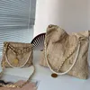 2024 Handbag moda ombro de lona lady mulher letra bolsa de telefone carteira corda