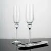 2st Wedding Wine Glass Cup Cocktail Crystal Handmased Engagement Toasting Champagne Flute Glasses Goblet Party Anniversary Gift 240408