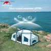 Tendas e abrigos Naturehike 2-4 pessoas Ar tenda inflável 12.0 Tenda de acampamento de praia ao ar livre da família 11,4 kg Pu2000mm à prova d'água+ grande L48