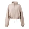 AL-198 여성 3D 은빛 로고 후드 요가 스웨트 셔츠 야외 Ollie 벨벳 두껍게 스웨터 체육관 옷 여성 상단 운동 피트니스 재킷