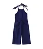 Girls Ripped Denim Jumpsuits Casual Sexy Stretch Romper Denim Straight Baby Girls Overalls Stretch Slim Dungarees For 4 season1778621