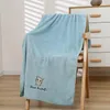 Towel Sweet Cartoon Large Couples Portable Super Absorbent Wrap Adult Bath Beach Shower Swimming Embroidery Fast Drying Bathroom