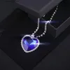 Pendant Necklaces Home>Movie>Ocean Heart Necklace>Eternal Love>Blue>Red Crystal Pendant>Womens Wedding Jewelry Gifts240408