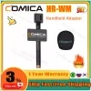 Microphones COMICA HRWM Interview Handheld Adapter for Rode Wireless GO/BoomXD/D Pro/BoomXU Wireless Microphone for TV/News Report