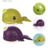 Baby Bath Toys 2 Pcs Bath Toys Cartoon Water Whale Children Plastic Shower Portable Dinosaur Toddler Kids L48