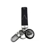 Designer Lvity Keychains Luxus braune Lanyards für Schlüssel mit geprägter Stempel Damenbeutel Lanyards Charme Schlüsselbund Edelstahl und synthetisches Leder
