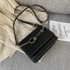 Shoulder Bags Scrub Bag Women's Autumn 2024 Fashion Versatile One-shoulder Cross-body Chain Retro Small Square Mobile Phone