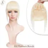 Tess Hair naturel frange 25g Fringe cheveux humains invisibles faux cheveux Bang Bang Hair Clip dans la bucc