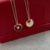 Fleur de créatrice de mode monogramme jamais fleur colliers pendentifs pour femmes bijoux valentin jour cadeau collages féminins