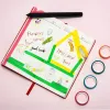 Klebeband 60pcs Pure Color Adhäsive Papier Washi Tape Set 15mm Standard dekorative Maskierungsbänder für Journal Notebook Stickers Album F067 2016