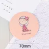 Tsou686 Cute Girl Mini Pocket Makeup Mirror Cosmetische compacte spiegels Espelho de MaquiaGem Espejos Bolsillo Friut Design 240408