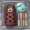 Science Discovery Owl Feeding Games Picking Insectes Tobbler Woodpecker Magnetic Game Game Toy Gifts for Boys and Girls Drop Delive Dhdgi