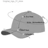 Czapki kulowe modne męskie czapkę baseballową sporty na zewnątrz bawełniane kość kości męską czapkę do regulowanej klamry butyka Q240408