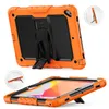 Custodia per ammortizzatori per cavaliere regolabile per iPad Pro Pro 9,7 pollici Air2 Silicone PC Ibrido Armatura Rugged Case a prova di caduta Copertina Tablet Cinta di copertina+Protettore schermo