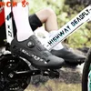 Chaussures cyclables 2024 Road Men's Sneakers Cleat Mountain Bike Flat Mtb Femmes Bicycle Footwear SPD