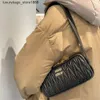 Crossbody Bag Factory Discount Direct Sales New Trendy Muu Home Fashionable and Western Style Underarm Bag Wrinkled Wide Shoulder Strap Versatile Single for Women