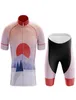 Japan Japan Fuji Mountain New Team Cycling Jersey Dostosowany Road Mountain Race Top Max Storm Cycling Cycling Sets3662268