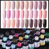 Klänningar lilycute nagelmanikyruppsättning UV -lamptork med 18/12 datorer semi permanent gel nagellack set Soak off nagelkonst manikyrverktygsset