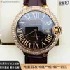 Luxury Fine 1to1 designer Carter orologi da uomo Blue Balon Series 18k Gold Oro