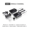 Microphones Debra CM Series UHF Microphone Lavalier sans fil avec 30 canaux sélectionnables Plage 50m pour la caméra DSLR Interview en direct