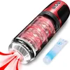 Automatic Sucking Rotating Male Masturbator Cup - Fully Submergible Pocket Pussy Vagina Blowjob Stroker with 7 Rotating Vacuum Suction Modes,