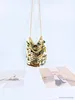 Evening Bags Shiny and dull metal fish scale sequin bag hand woven banquet beads mobile phone bag crossbody bag
