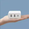 Chargers Xiaomi USB Charger 65W 3 Port USB 2A1C pour Android iOS Charge rapide Charge d'ordinateur mobile Charger USBC portable