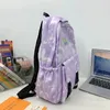 Рюкзак модный и с несколькими цветами для студентов средней школы для девочек