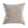 Poduszka rinoart krem ​​płaszcza 45x45 cm domowe dekoracyjne miękki tył s sofa krzesło do łóżka