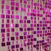 Party Decoration Square Sequin Curtain DIY Laser Ornament Wedding Stage Supplies