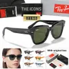 Top Classic Wayfarer 2186 Sonnenbrille State Mega Wayfarer 0840 Brillendesigner polarisierte Brille UV400 -Objektive Unisex