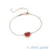 Braccialetti da donna 1to1 di marca originale di fascia alta estate 925 bracciale argento sterling femmina braccialetto rosso bracciale rosa oro semplice sterling in argento sterling sterling gracelet