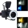 BASS Flash anello LED RF550D FOTOPAL RF550D con 8 Adapter Ring per Canon Nikon Pentax Olympus Panasonic DSLR Flash Flash FC100 Light