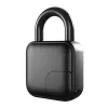 Lock Tuya Fingerprint Padlock Waterproof Keyless Bag Luggage Lock USB Rechargeable Bluetoothcompatible for Door Suitcase Backpack