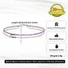 KISS MANDY 925 Silver Layered Ball Chain Amethyst Anklets Adjuatable Women Anklet Bracelet Summer Barefoot Jewelry SA45 240408