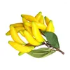 Party Decoration Simulated Plastic Bananas Fake Fruit Home Decors för