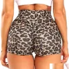 Ioga roupa short shorts altos ginástica ginástica esportiva de leopardo treino de estampa vital scrunch butgings butgings 230406 entrega de gota dhjs6