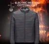 Veste chauffée chauffée USB Veste de chauffage chauffé USB Température de vent de vent lavable Viete électrique AJUSTABLE chauffé 7036055