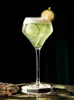 Vinglasskockttail glasögon tall gin och tonic glasögon fancy barglas med stam 240408