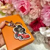 Sunflower Doll Keychain classic cartoon key chian fashion bag Pendant Accessories luxury womens mens couple keyring CSD2404083