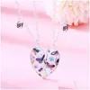 Colares pendentes Lovecryst 2pcs/conjunto