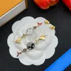 Elegant Earrings Brand Designer Women Flower Ear Stud Gold Silver Plated Stainless Steel Ear Drop Fashion Jewerlry Wedding Party Gift High Quality Wholesale