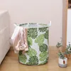 Tvättpåsar Portable Basket Folding Washable Baby Clothes Organizer Home Badrum Badrum Garderob Förvaring och organisation