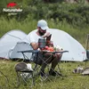 Camping kookset Outdoor Picnic Pot Ultralight draagbaar kookgerei 23 personen wandelen Non Stick Pots 240306