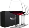 Super duże 30 uncji szklane wina i dmuchane kryształowe gigantyczne szklanki duże burgundowe duże czerwone białe luksus 240408