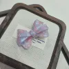 Koreanisch neue süße 5,4 cm dreidimensionale Bowknot-Haarclip für Sweet Girls Mode farbenfrohe Acetat Entenschnabel Clip Haarzubehör Accessoire