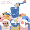 8pcs food-grade silicone-lustige sommer outdoor toys für kids bpa-frei
